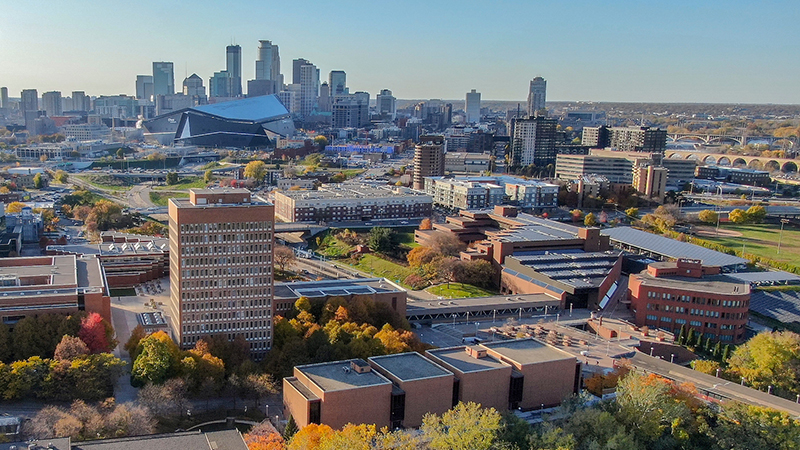 West Bank of the University of Minnesota campus